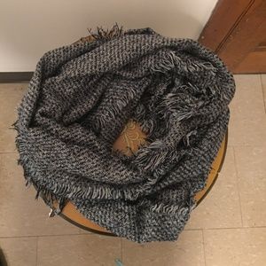 Ann Taylor Black and White Scarf